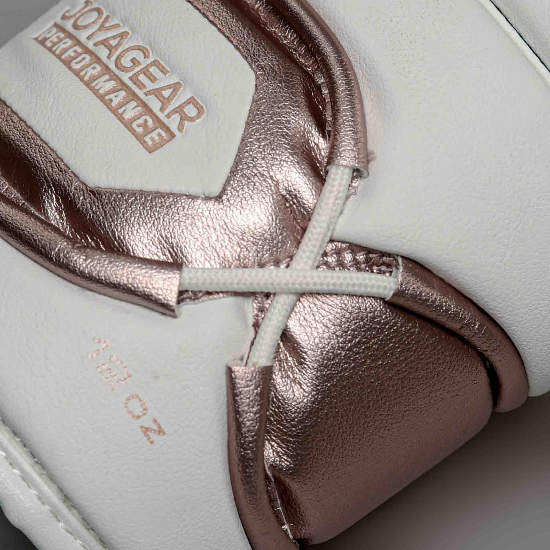 Joya Performance V2 Boxhandschuhe mit Schnürung Roségold Weiß Joya Performance V2 Boxhandschuhe mit Schnürung Roségold Weiß