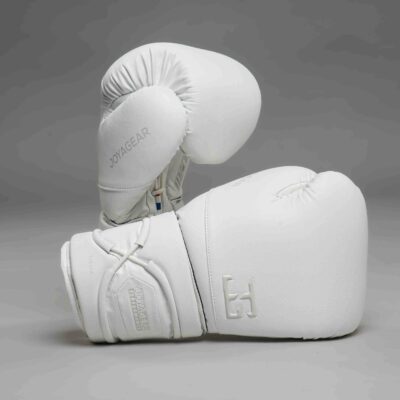 Joya Performance V2 Boxhandschuhe mit Schnürung Weiß Carbon