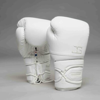 Joya Performance V2 Boxhandschuhe mit Schnürung Weiß Carbon