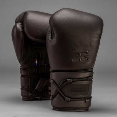 Joya Elite Performance Schnür-Boxhandschuhe Leder Schwarz Joya Elite Performance Schnür-Boxhandschuhe Leder Schwarz