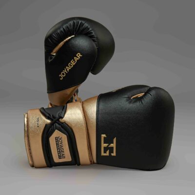 Joya Performance V2 Boxhandschuhe mit Schnürung Schwarz Gold