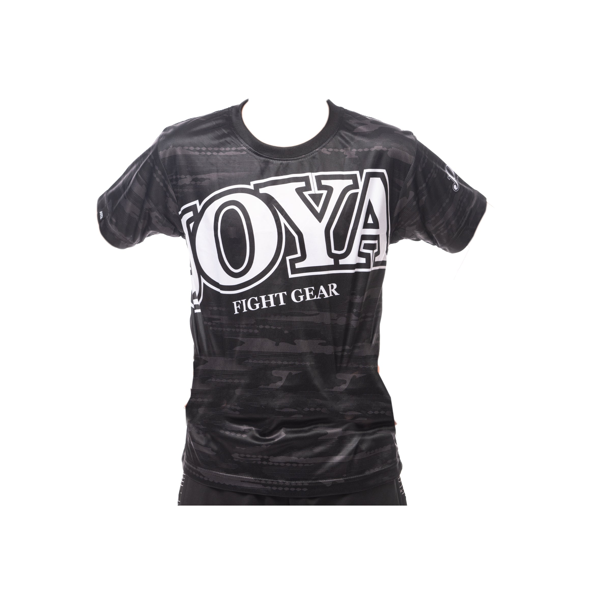 Joya Camo V2 T-Shirt Schwarz Kinder Kickbox-T-Shirt