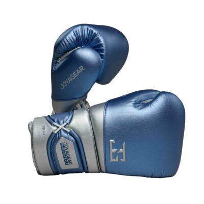 Joya Performance V2 Boxhandschuhe - Lace-lock - Blau / Silber