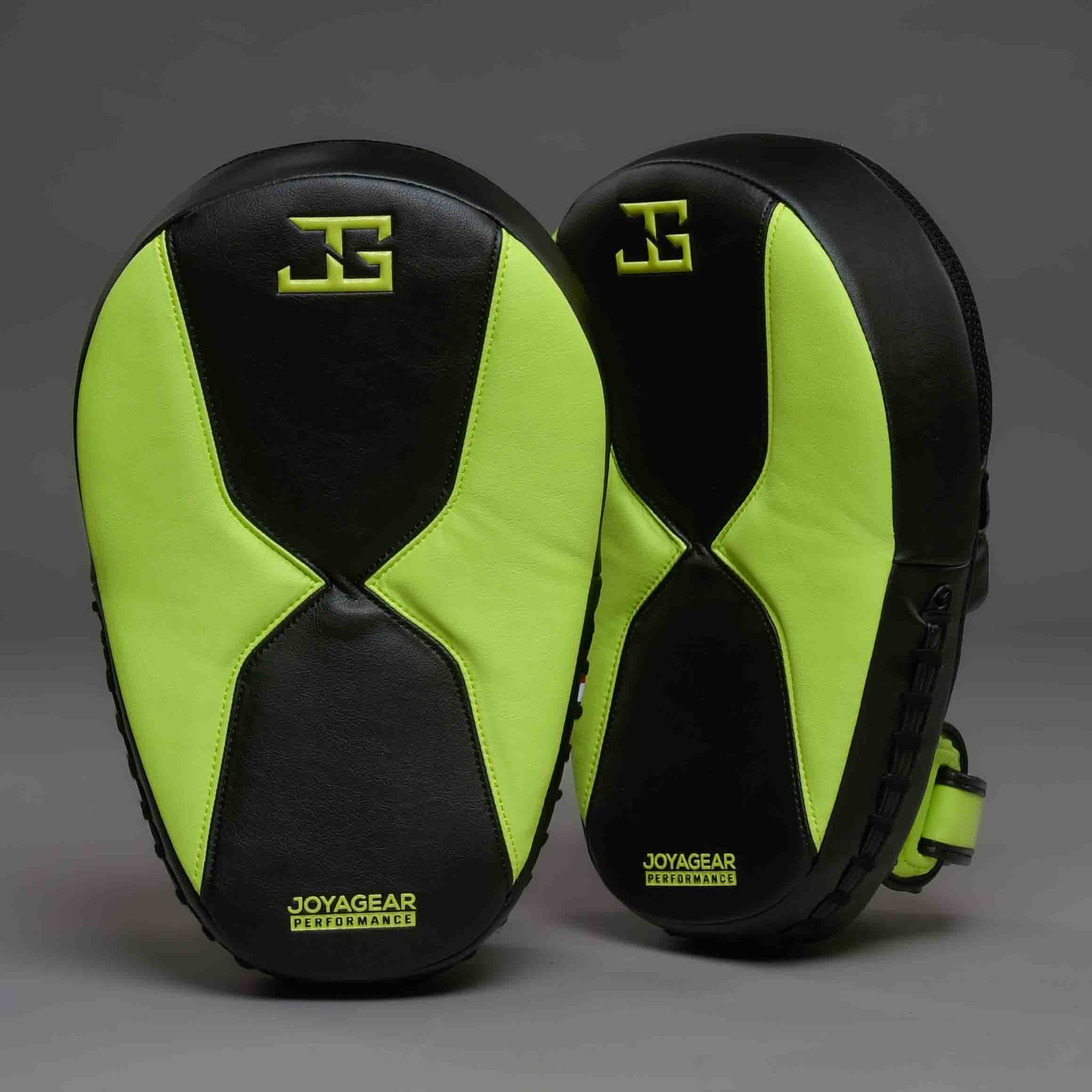Joya Performance Focus Mitts FM100 schwarz limettengrün Joya Performance Focus Mitts FM100 schwarz limettengrün