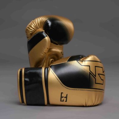 Joya Evolution Boxhandschuhe Gold Schwarz Joya Evolution Boxhandschuhe Gold Schwarz