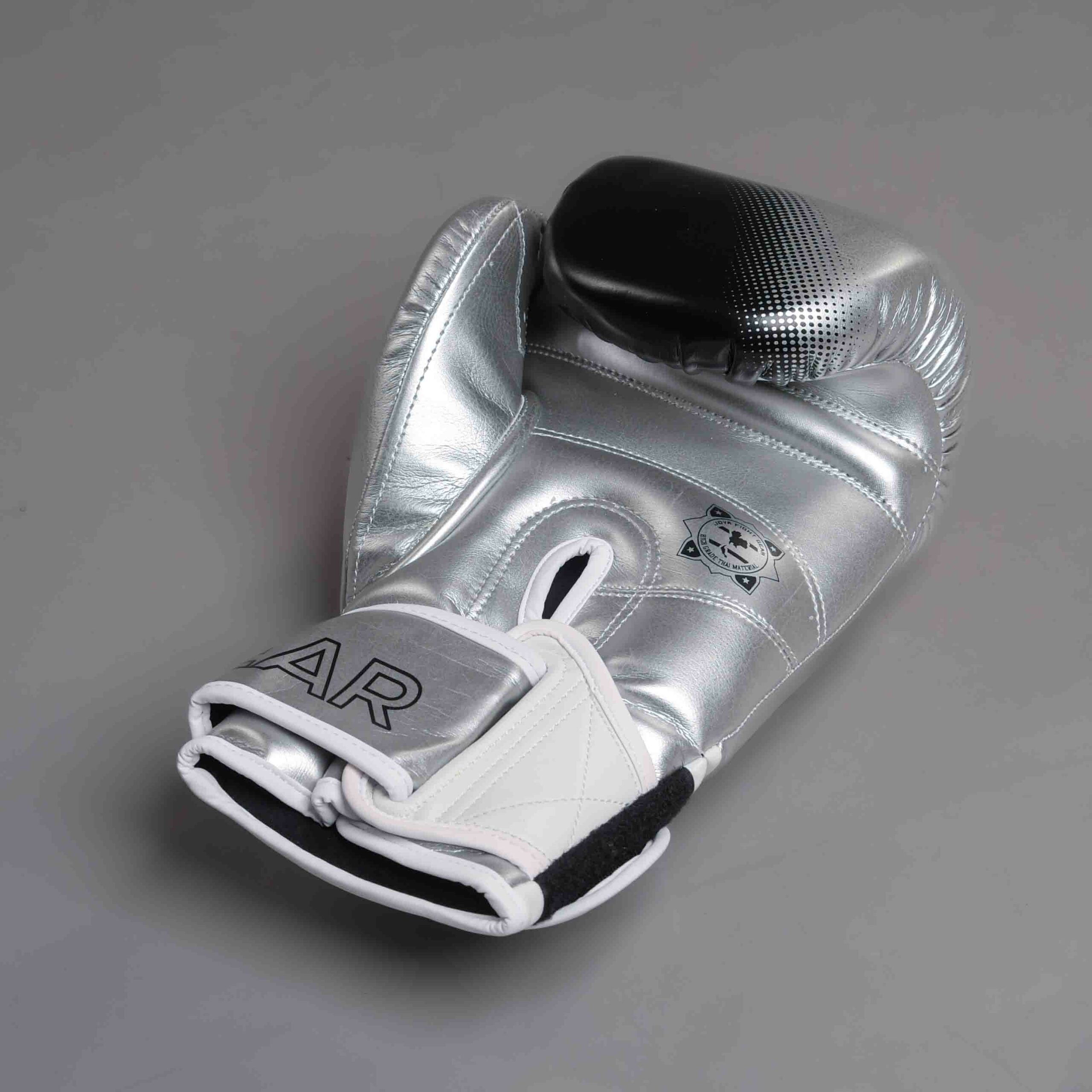 Joya Evolution Boxhandschuhe silber weiß Joya Evolution Boxhandschuhe silber weiß