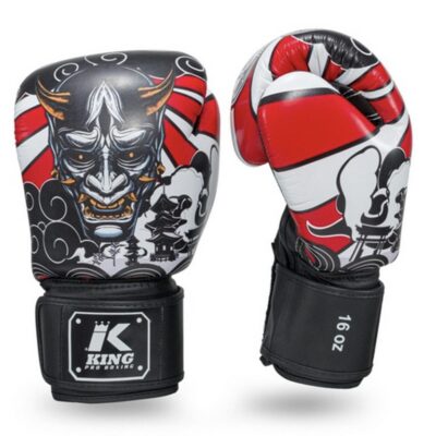 KING Pro Boxing Hannya Boxhandschuhe (KPB-BG-HANYA-RD) KING Pro Boxing Hannya Boxhandschuhe (KPB-BG-HANYA-RD)