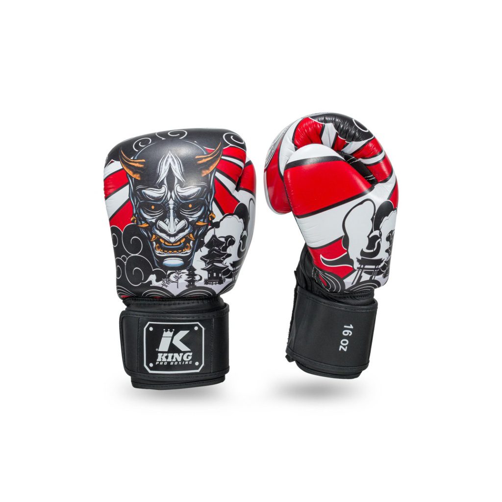 KING Pro Boxing Hannya Boxhandschuhe (KPB-BG-HANYA-RD) KING Pro Boxing Hannya Boxhandschuhe (KPB-BG-HANYA-RD)
