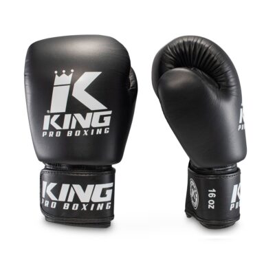 King Pro Boxing Boxhandschuhe Black (KPB BGVL 3 BLACK)