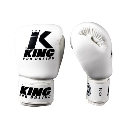 King Pro Boxing Boxhandschuhe Weiß (KPB BGVL 3 WHITE)