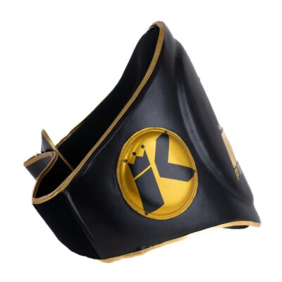 King Pro Boxing Bauchschutz Schwarz Gold (KPB BP BLACK GOLD)