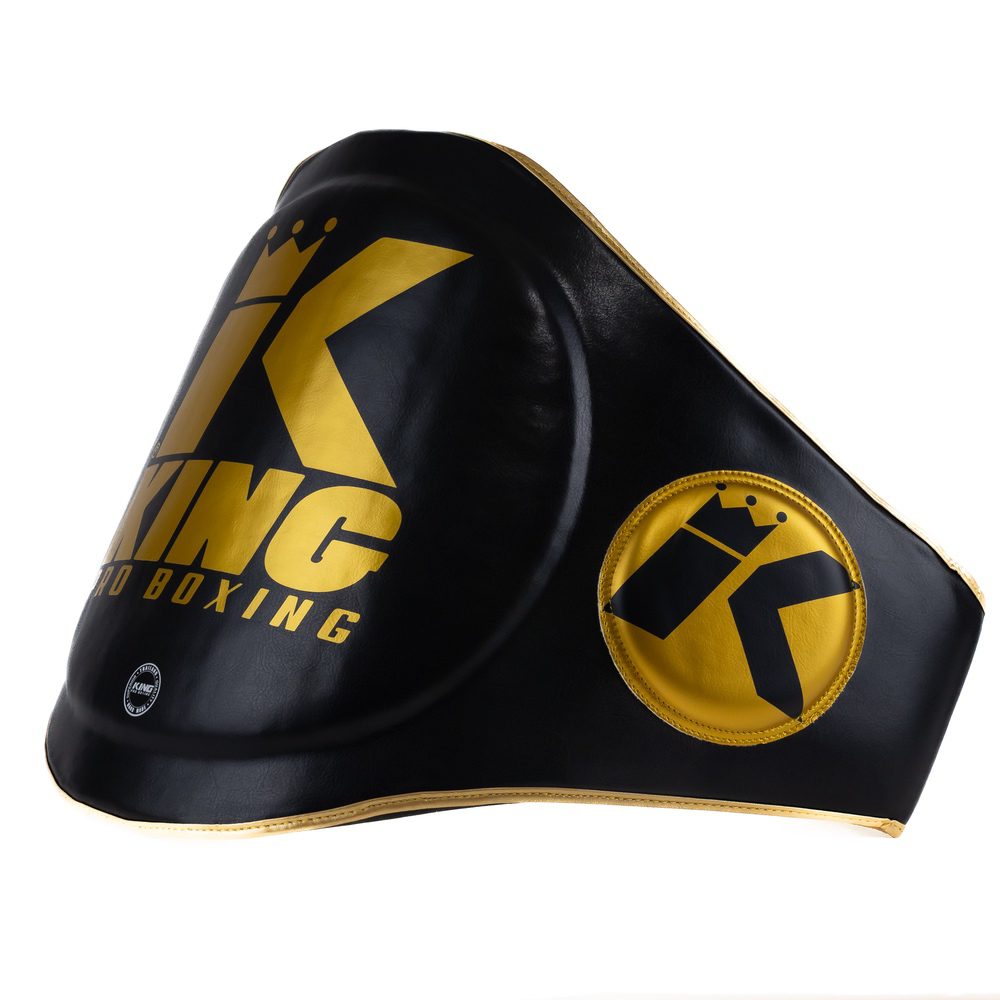 King Pro Boxing Bauchschutz Schwarz Gold (KPB BP BLACK GOLD) King Pro Boxing Bauchschutz Schwarz Gold (KPB BP BLACK GOLD)