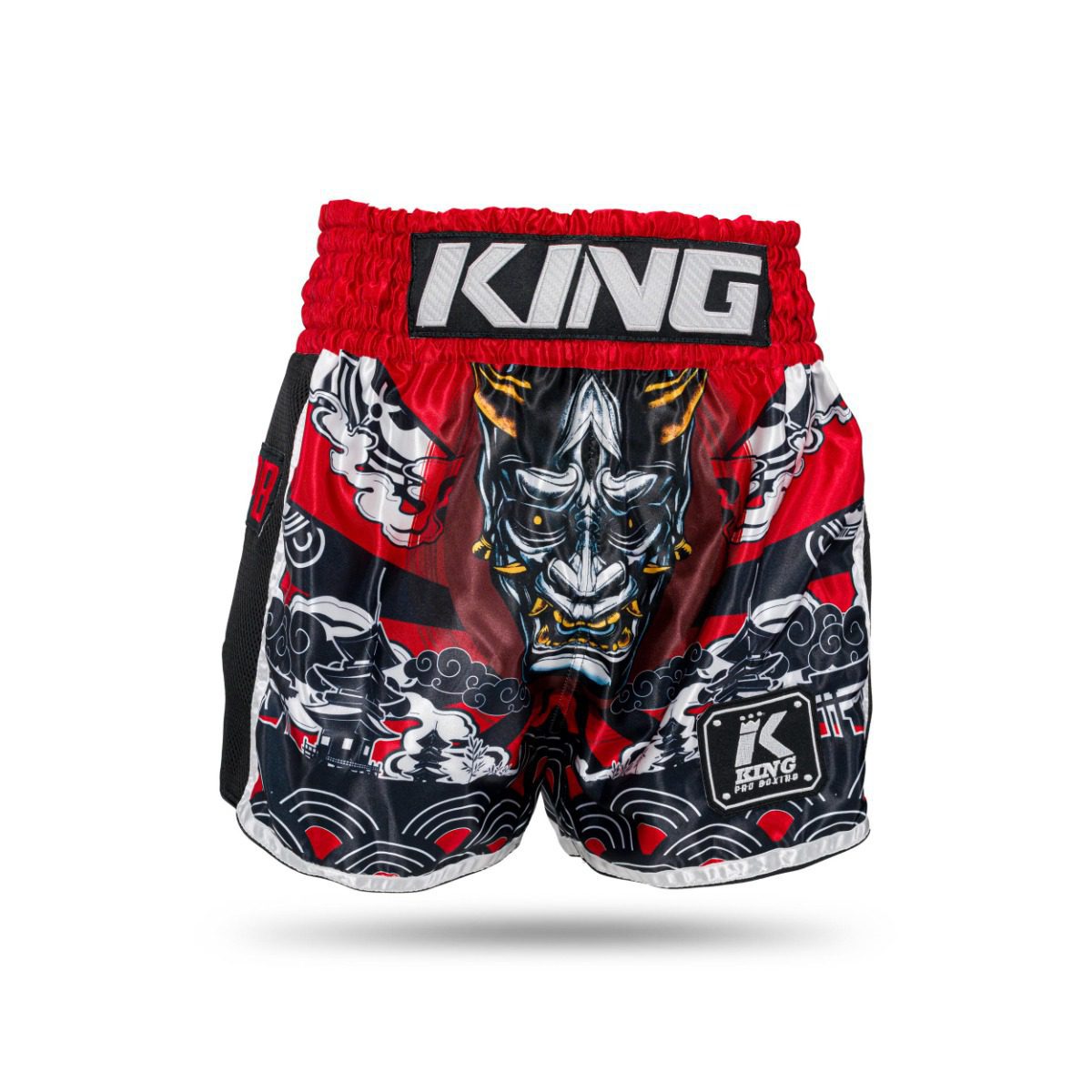 King Pro Boxing Hanya Muay-Thai-Shorts (KPB HANYA RD) King Pro Boxing Hanya Muay-Thai-Shorts (KPB HANYA RD)
