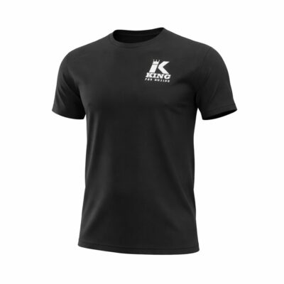 King Pro Boxing T-Shirt Logo Schwarz (KPB LOGO TEE BLACK)