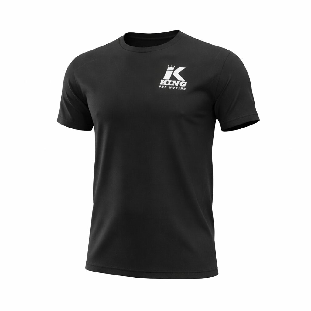 King Pro Boxing T-Shirt Logo Schwarz (KPB LOGO TEE BLACK)