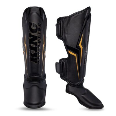 King Pro Boxing THOR Schienbein- und Spannschutz (KPB SGL THOR BK)