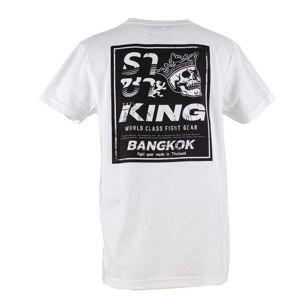 King Pro Boxing Skull T-Shirt Weiß (KPB-TS-SKULL-01) King Pro Boxing Skull T-Shirt Weiß (KPB-TS-SKULL-01)