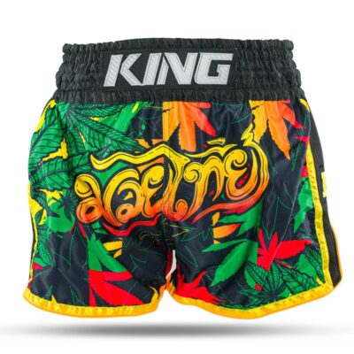 King Pro Boxing Kickbox-Shorts Weed (KPB WEED) King Pro Boxing Kickbox-Shorts Weed (KPB WEED)