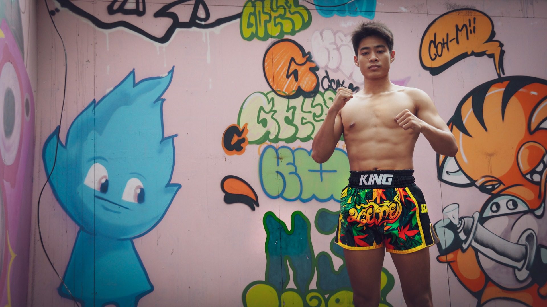 King Pro Boxing Kickbox-Shorts Weed (KPB WEED) King Pro Boxing Kickbox-Shorts Weed (KPB WEED)
