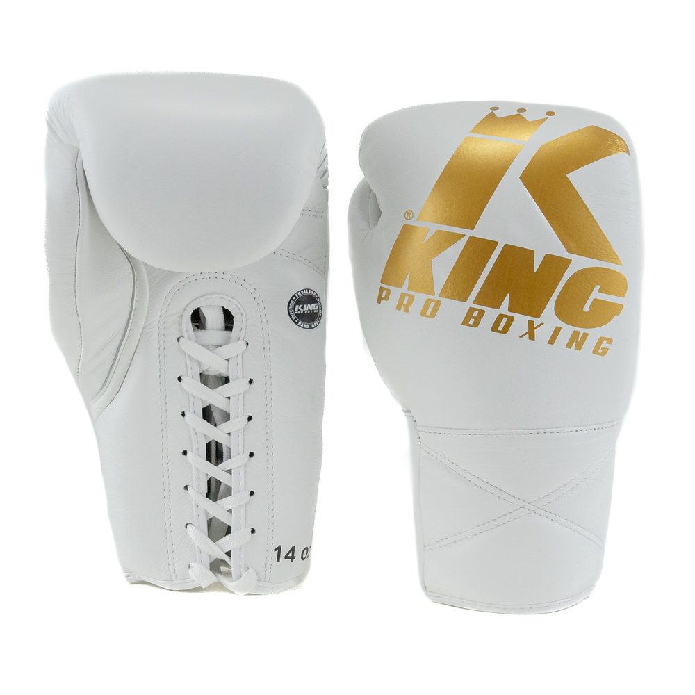 King Pro Boxing Kickboxhandschuhe XK Series (KPB XK LU WHITE GOLD) King Pro Boxing Kickboxhandschuhe XK Series (KPB XK LU WHITE GOLD)