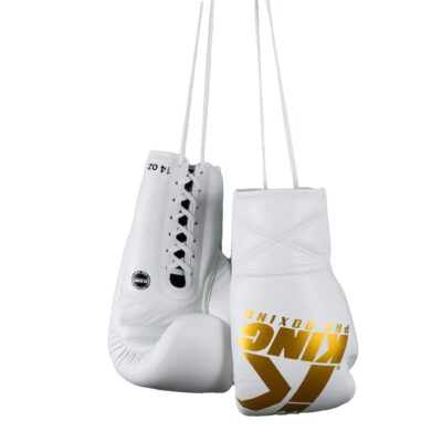 King Pro Boxing Kickboxhandschuhe XK Series (KPB XK LU WHITE GOLD) King Pro Boxing Kickboxhandschuhe XK Series (KPB XK LU WHITE GOLD)