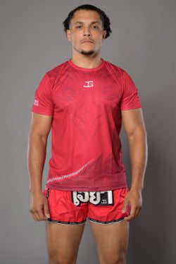 Joya Muay Thai T-Shirt Rot Joya Muay Thai T-Shirt Rot
