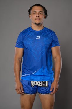 Joya Muay Thai Shirt Blau Joya Muay Thai Shirt Blau