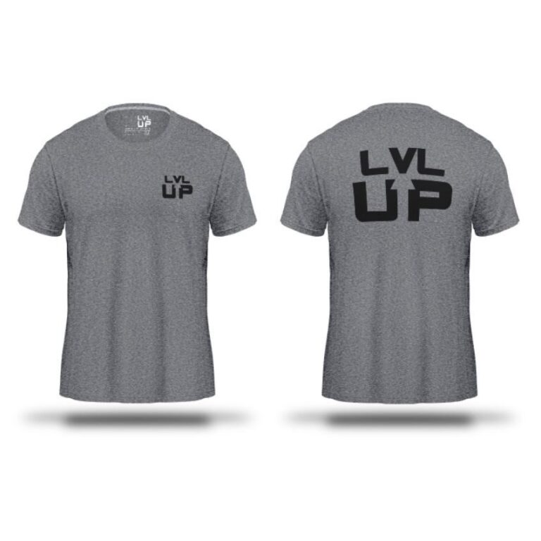 LVL-UP Kampfsport T-Shirt Hochwertige Baumwolle (LVL-UP-TS-1)