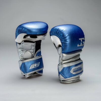 Joya Performance MMA-Handschuhe Blau Silber Joya Performance MMA-Handschuhe Blau Silber