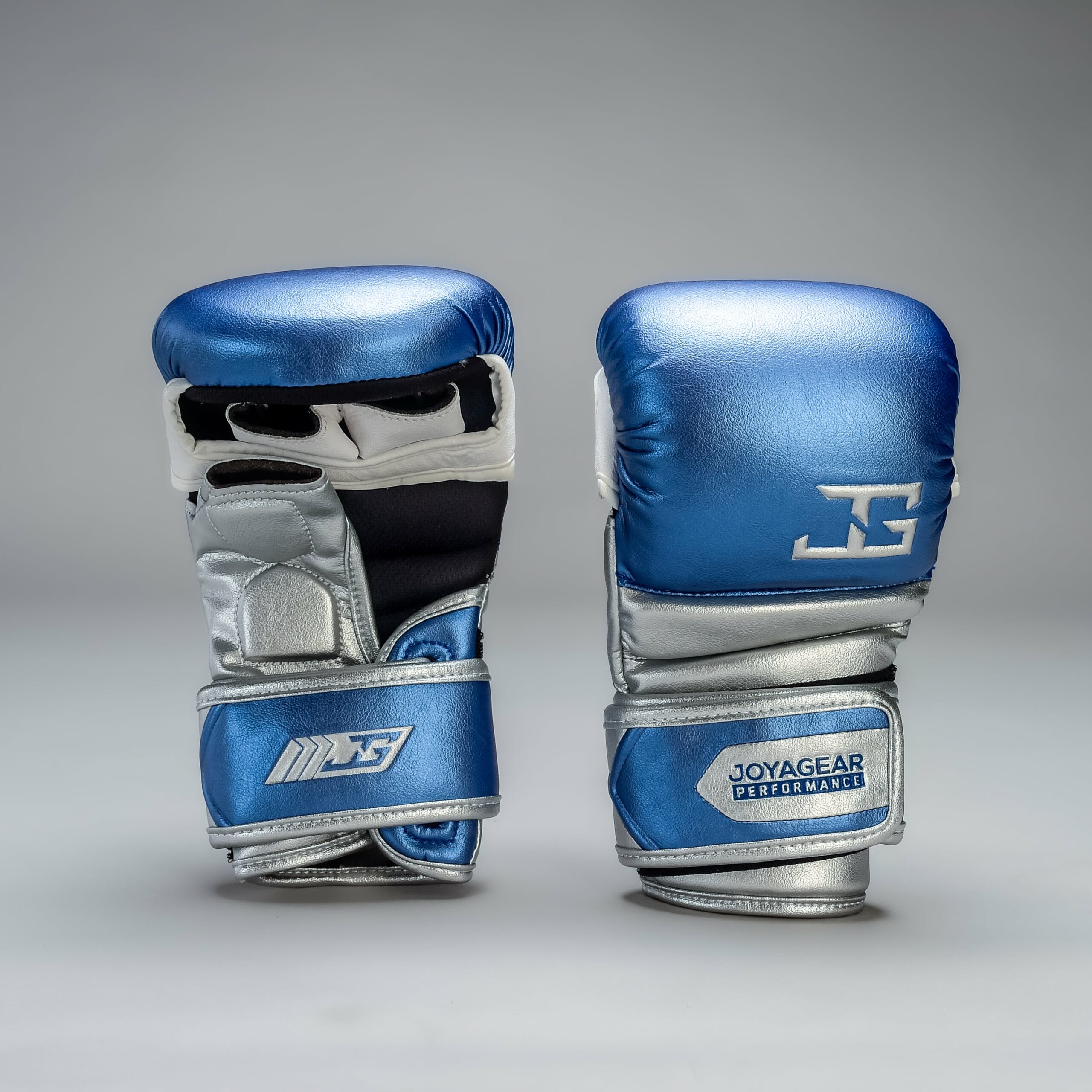 Joya Performance MMA-Handschuhe Blau Silber