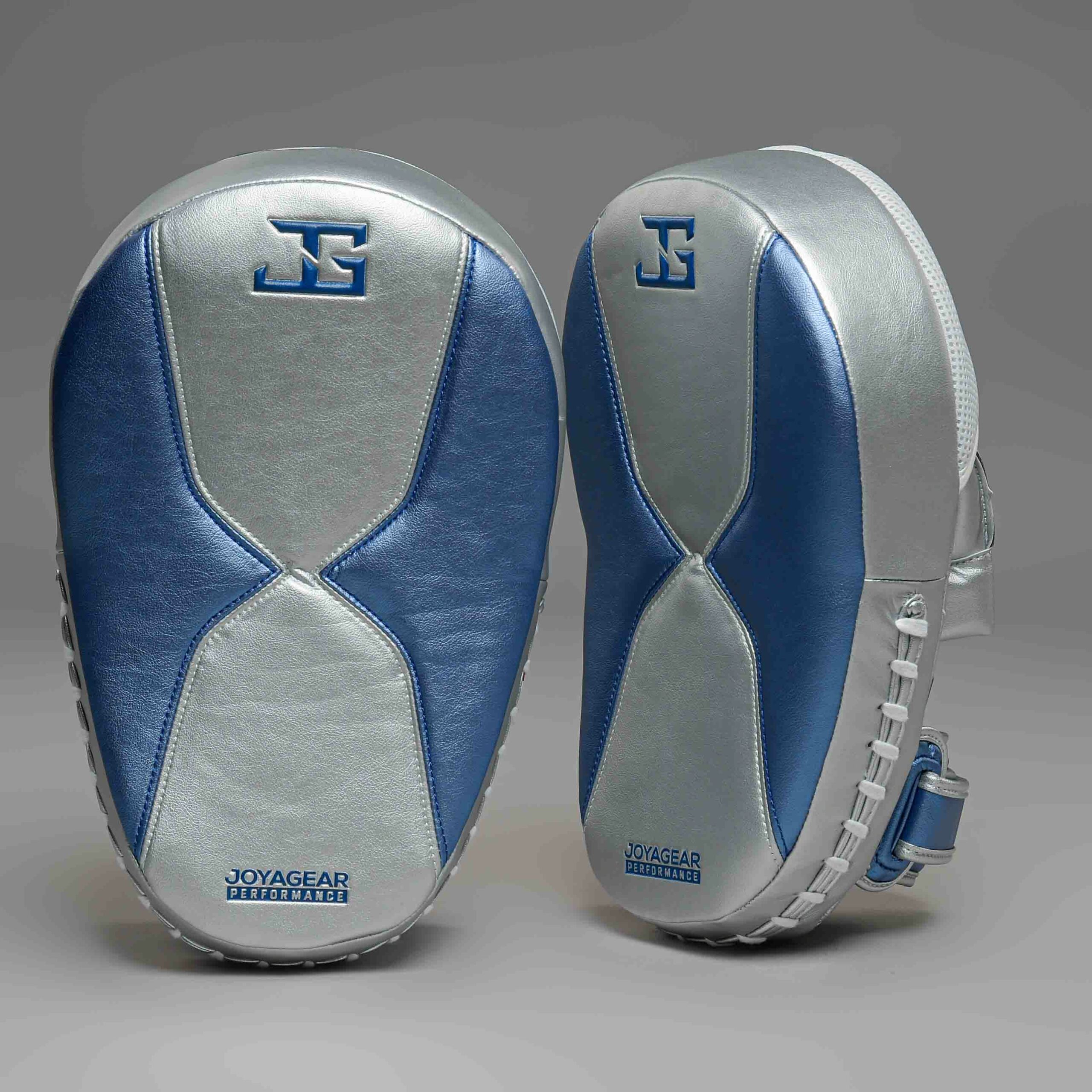 Joya Performance Focus Mitts FM100 Blau Silber Joya Performance Focus Mitts FM100 Blau Silber