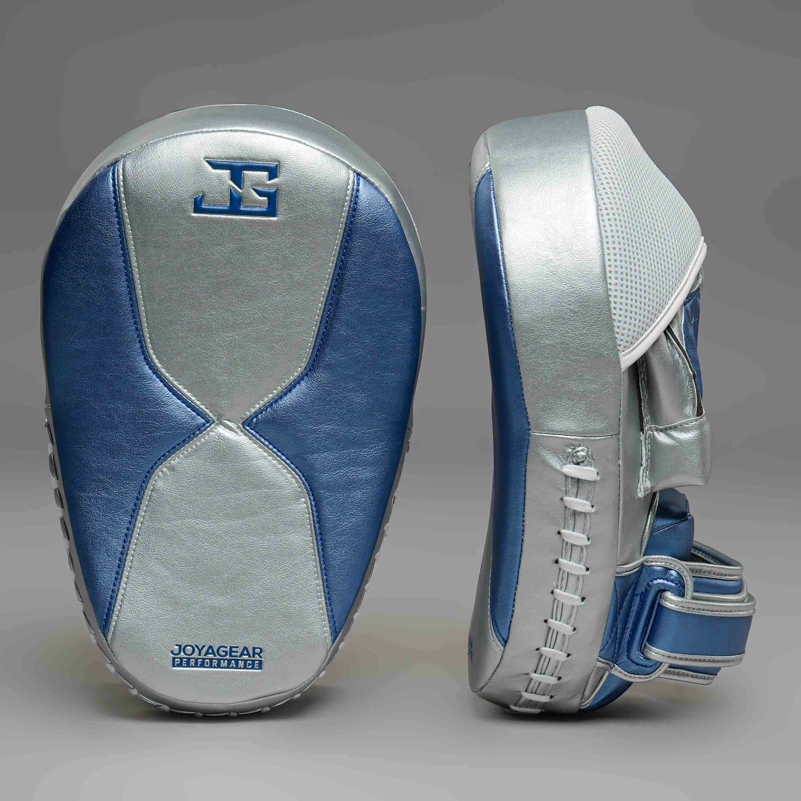 Joya Performance Focus Mitts FM100 Blau Silber Joya Performance Focus Mitts FM100 Blau Silber