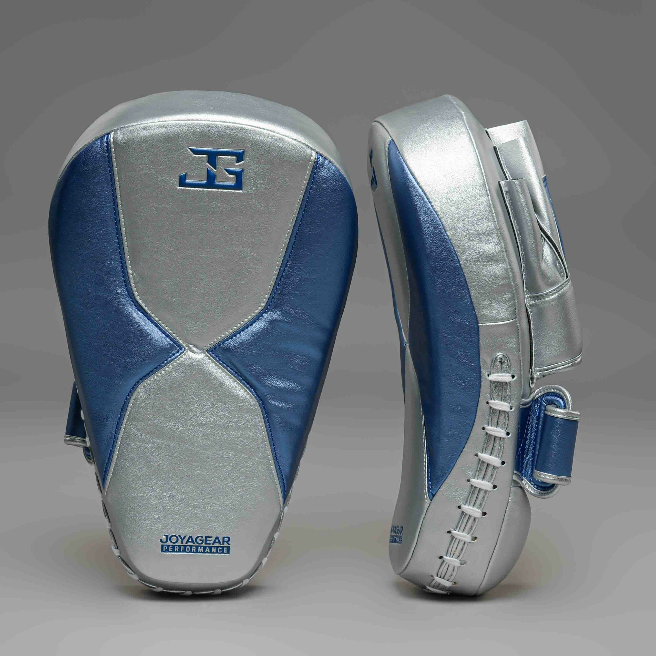 Joya Performance Focus Mitts FM200 Blau Silber Joya Performance Focus Mitts FM200 Blau Silber