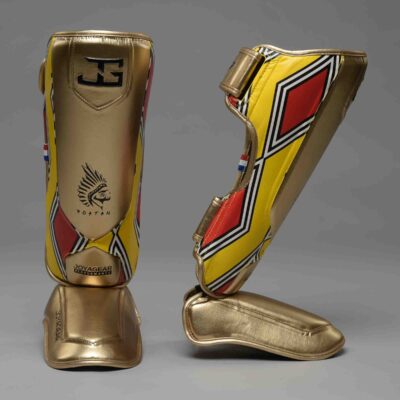 Joya X Poatan Champion Schienbein- und Spannschutz Gold Joya X Poatan Champion Schienbein- und Spannschutz Gold