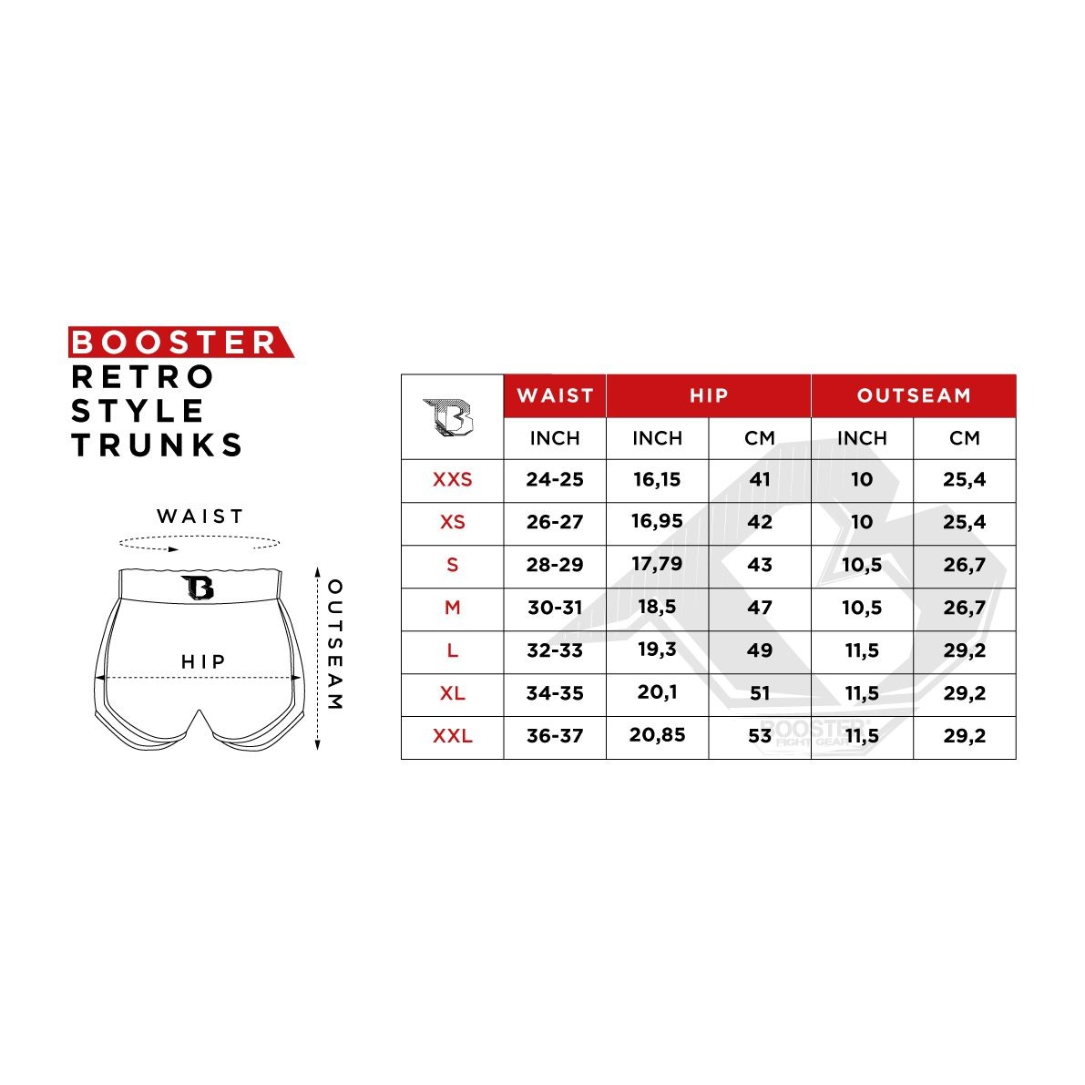 Booster Retro Slugger Kickbox-Shorts (RETRO SLUGGER 3) Booster Retro Slugger Kickbox-Shorts (RETRO SLUGGER 3)