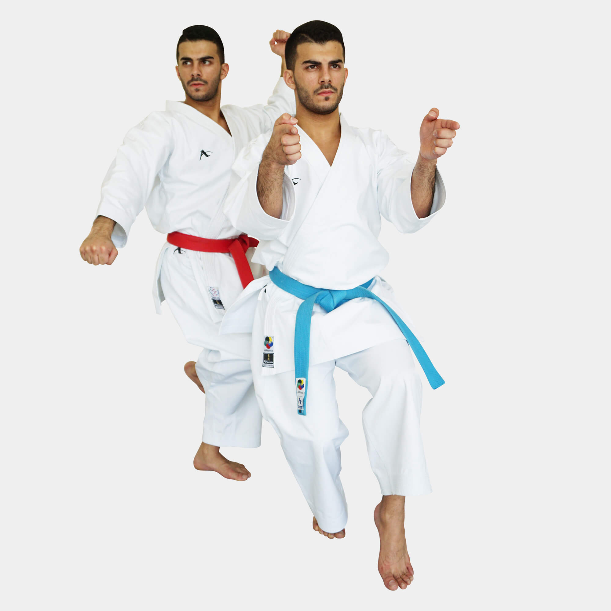 Arawaza Karateanzug - Black Diamond WKF Combo Kit - Rot / Blau (RKBDPLCKWKF) Arawaza Karateanzug - Black Diamond WKF Combo Kit - Rot / Blau (RKBDPLCKWKF)