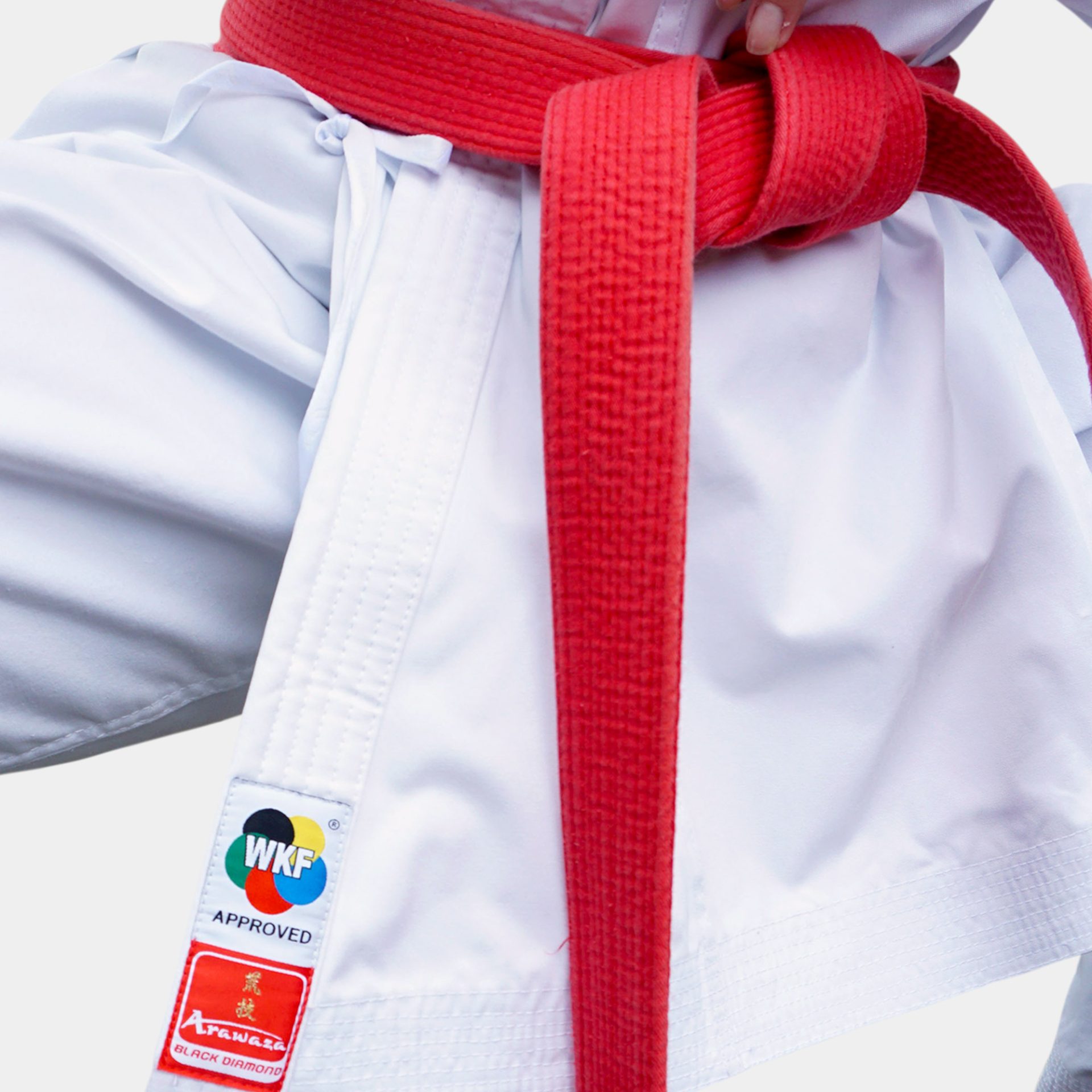 Arawaza Karateanzug - Black Diamond WKF Combo Kit Damen - Rot / Blau (RKBDPLCKWKFW) Arawaza Karateanzug - Black Diamond WKF Combo Kit Damen - Rot / Blau (RKBDPLCKWKFW)