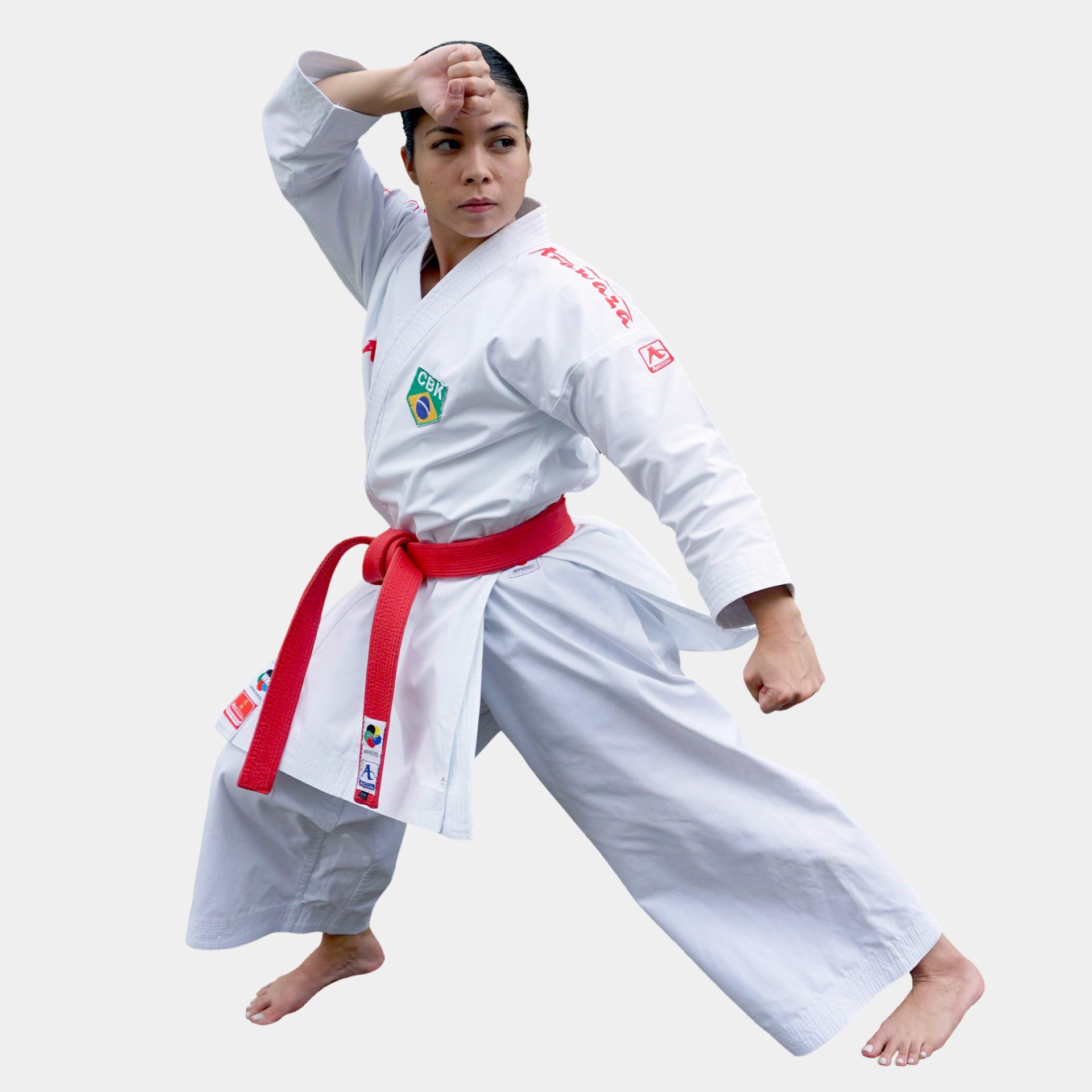 Arawaza Karateanzug - Black Diamond WKF Combo Kit Damen - Rot / Blau (RKBDPLCKWKFW) Arawaza Karateanzug - Black Diamond WKF Combo Kit Damen - Rot / Blau (RKBDPLCKWKFW)
