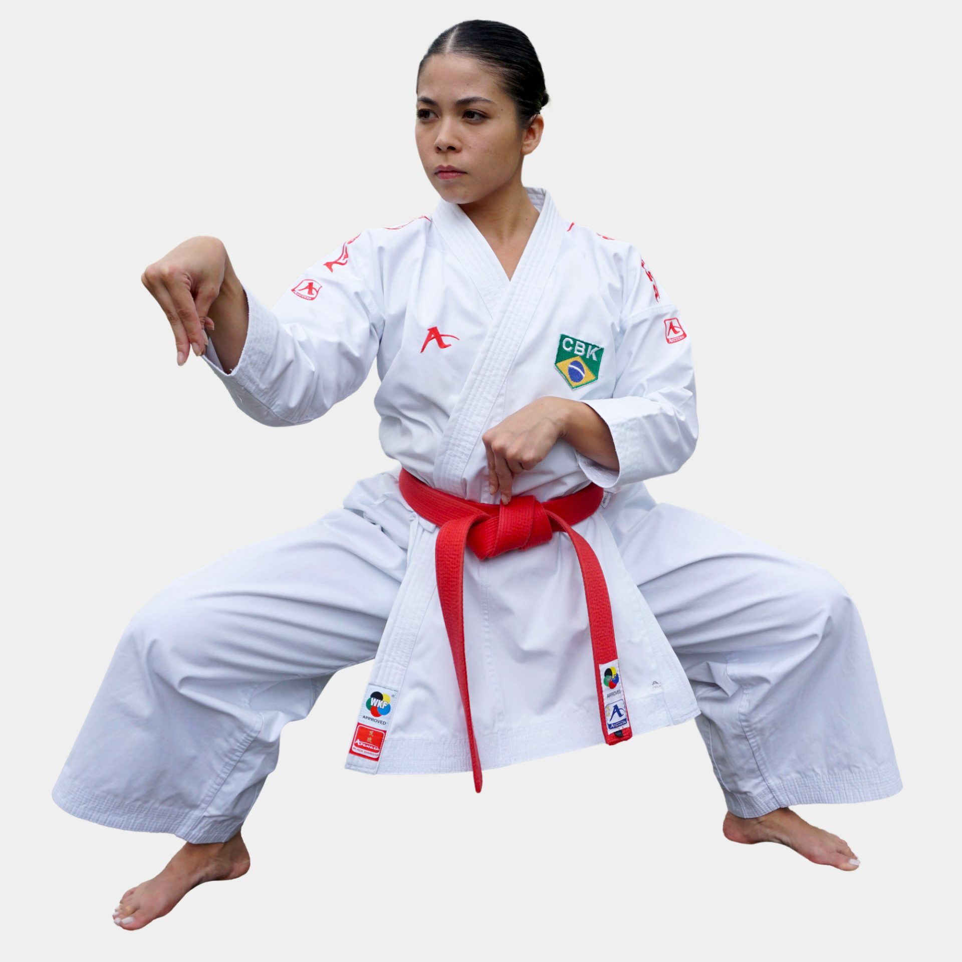 Arawaza Karateanzug - Black Diamond WKF Combo Kit Damen - Rot / Blau (RKBDPLCKWKFW) Arawaza Karateanzug - Black Diamond WKF Combo Kit Damen - Rot / Blau (RKBDPLCKWKFW)