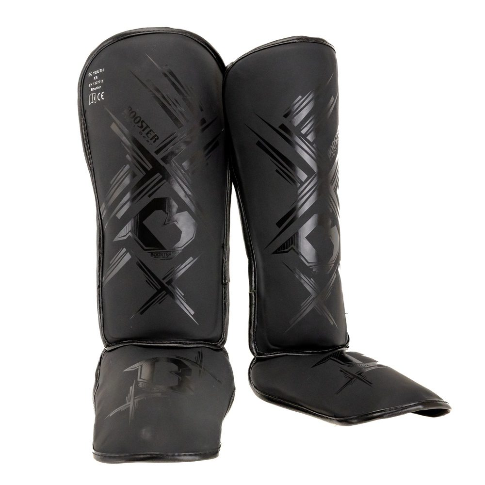 Booster Kids Alpha Schienbein- und Spannschutz (SG ALPHA BLACK) Booster Kids Alpha Schienbein- und Spannschutz (SG ALPHA BLACK)