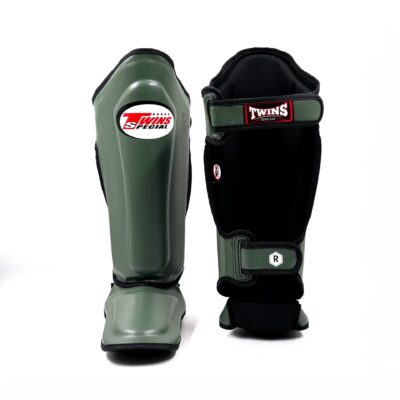 Twins Special Schienbein- und Spannschutz Olive (SGL 7 OLIVE)