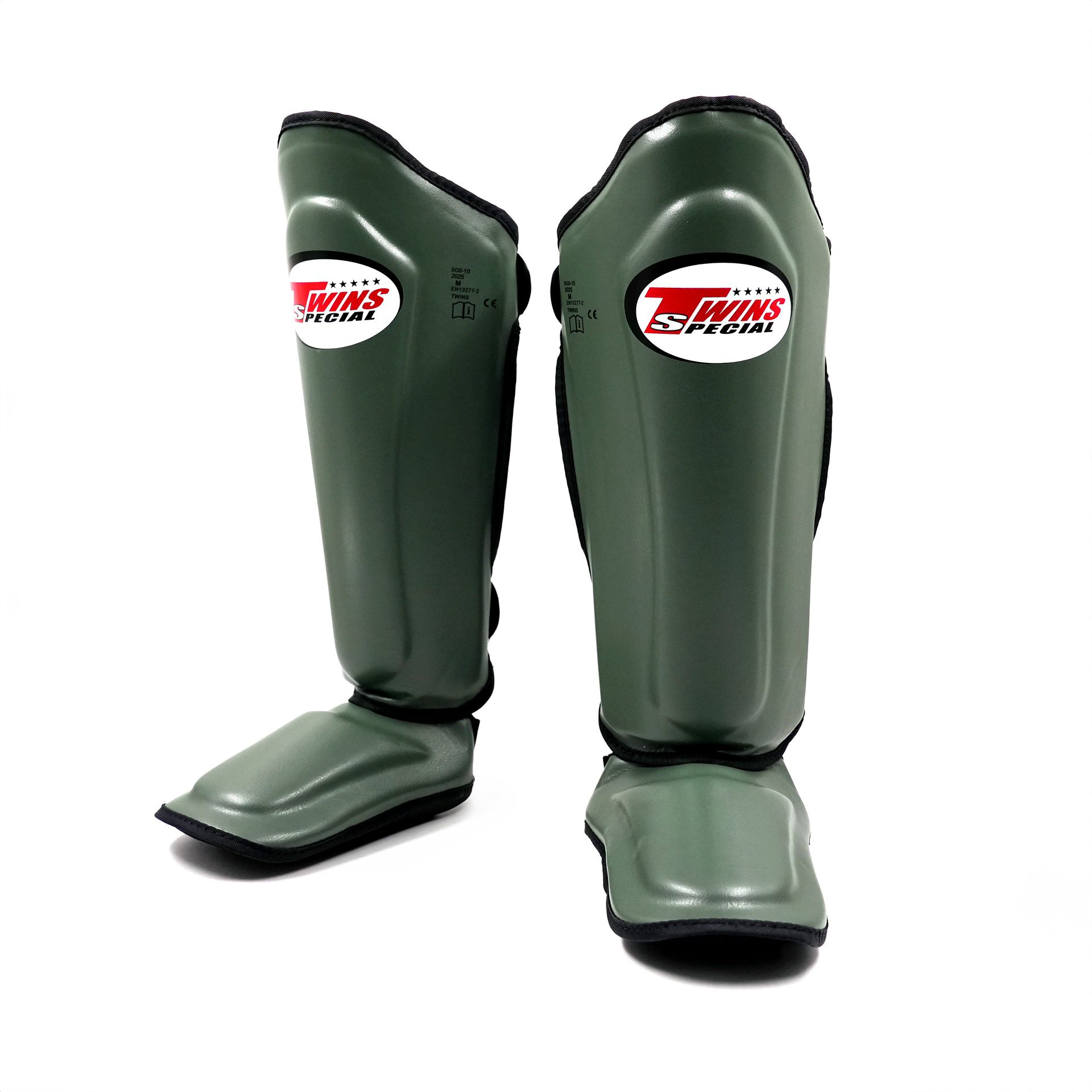 Twins Special Schienbein- und Spannschutz Olive (SGL 7 OLIVE)