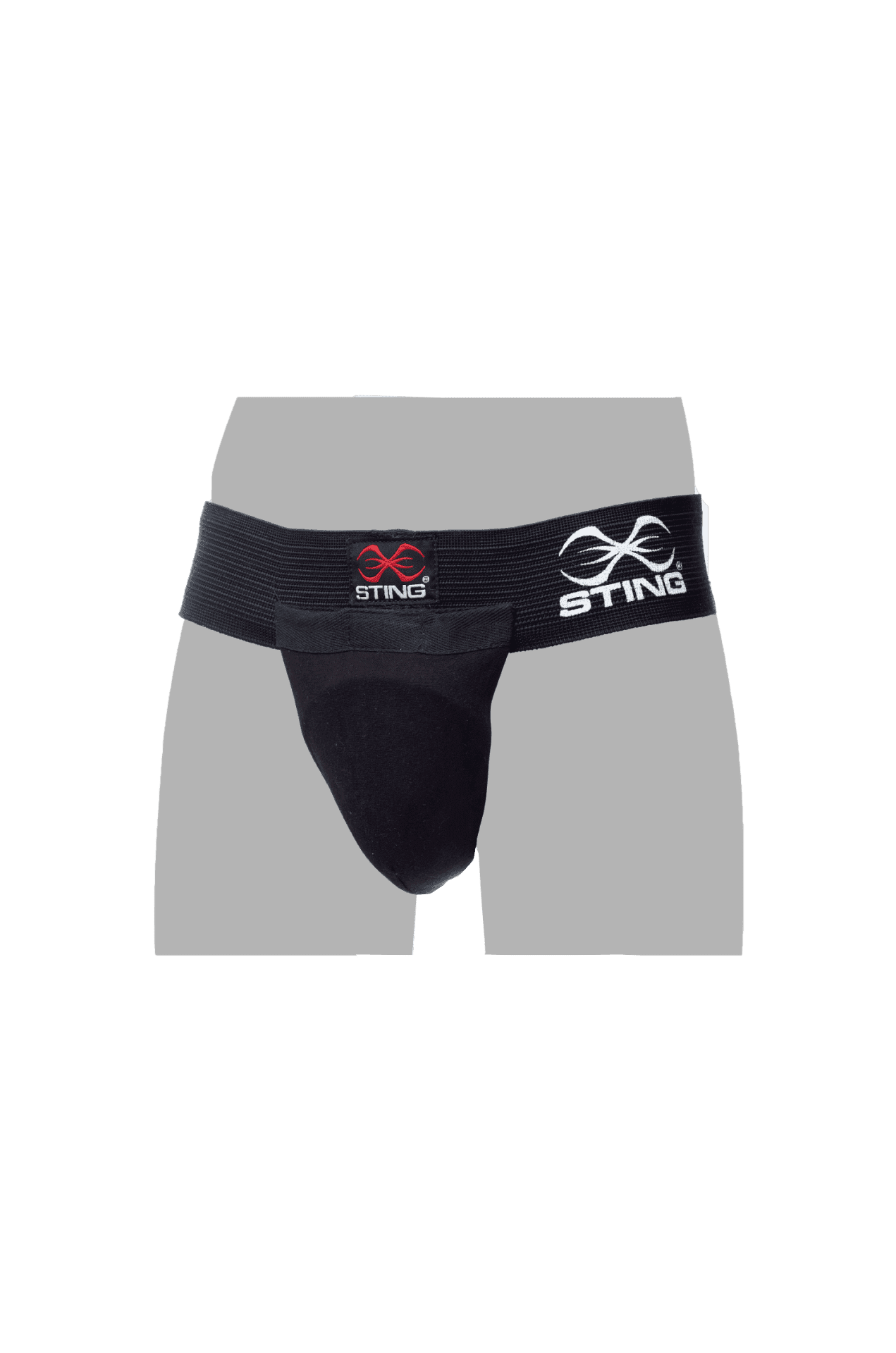 Sting Tiefschutz - Cotton Groin Guard - Schwarz (S09CB) Sting Tiefschutz - Cotton Groin Guard - Schwarz (S09CB)