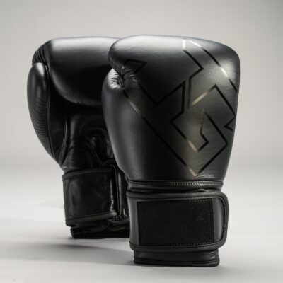 Joya Strike Kickboxhandschuhe Schwarz Schwarz