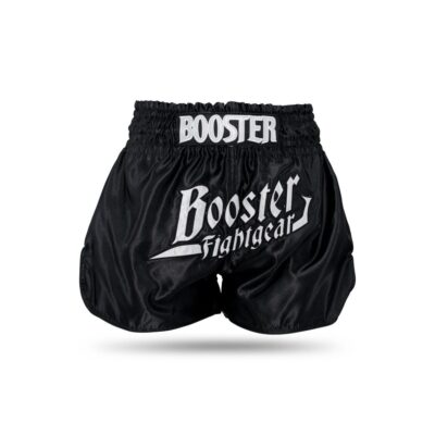 Booster Fight Gear Thunder Muay Thai-Shorts (TBT THUNDER BK WH) Booster Fight Gear Thunder Muay Thai-Shorts (TBT THUNDER BK WH)