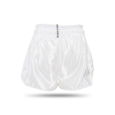 Booster Fight Gear Kickbox-Shorts Thunder Weiß Gold (TBT THUNDER WH GD) Booster Fight Gear Kickbox-Shorts Thunder Weiß Gold (TBT THUNDER WH GD)
