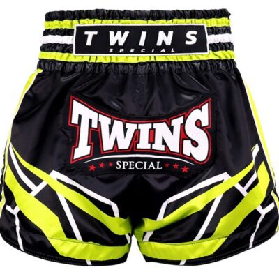 Twins Special Kickbox-Shorts Racing Black Green (TTBL RACING BLACK GREEN)