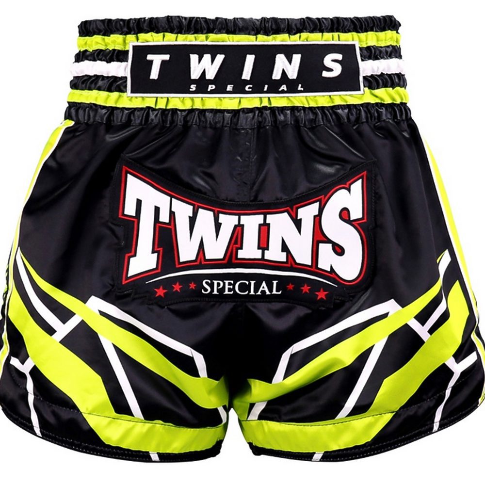 Twins Special Kickbox-Shorts Racing Black Green (TTBL RACING BLACK GREEN) Twins Special Kickbox-Shorts Racing Black Green (TTBL RACING BLACK GREEN)