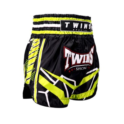 Twins Special Kickbox-Shorts Racing Black Green (TTBL RACING BLACK GREEN)