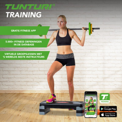 Tunturi Step - Aerobic-Step Compact - Schwarz